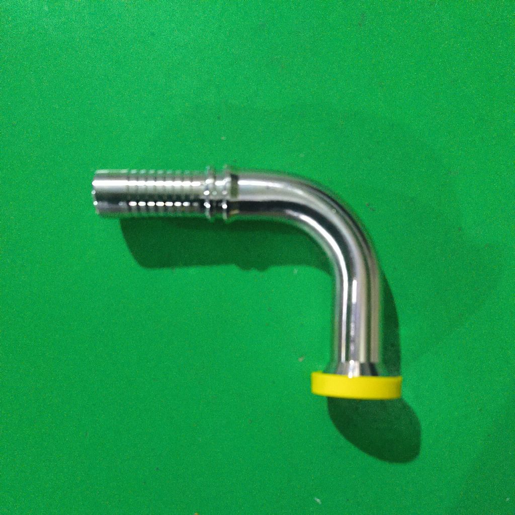 Fitting hose hydraulik 87391-16-16 PA 90* Long 10 cm / 4 in coupling selang