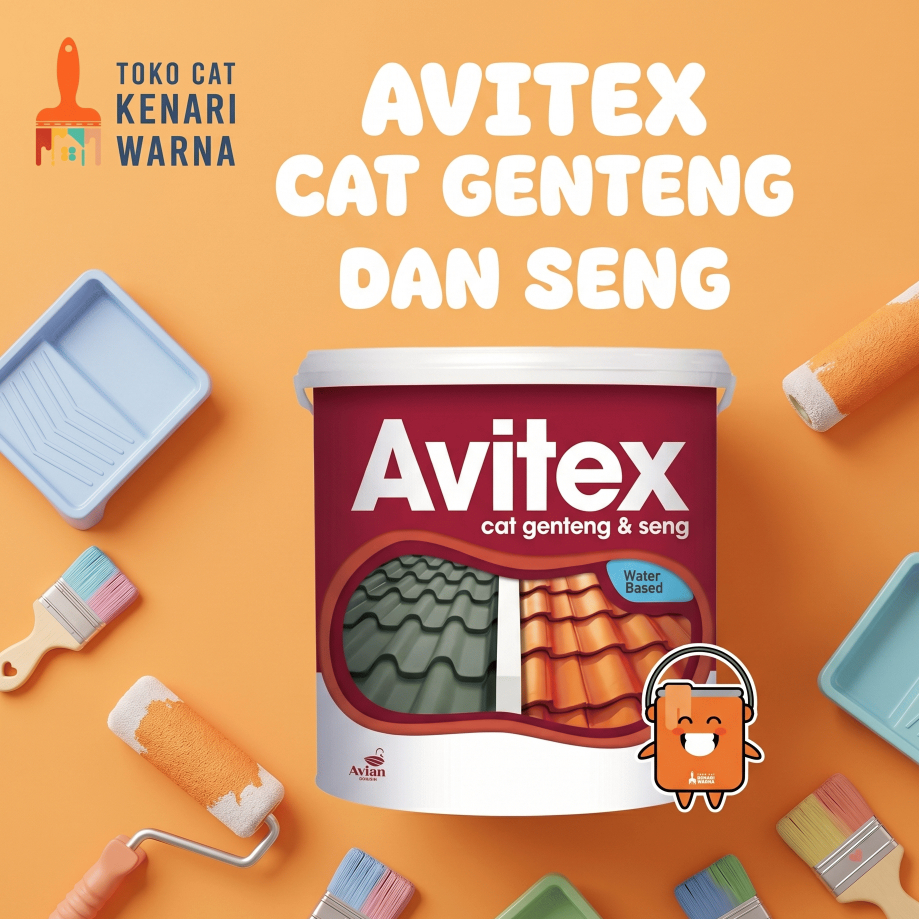 AVITEX CAT GENTENG & SENG - CAT GENTENG & TEMBOK 4 kg