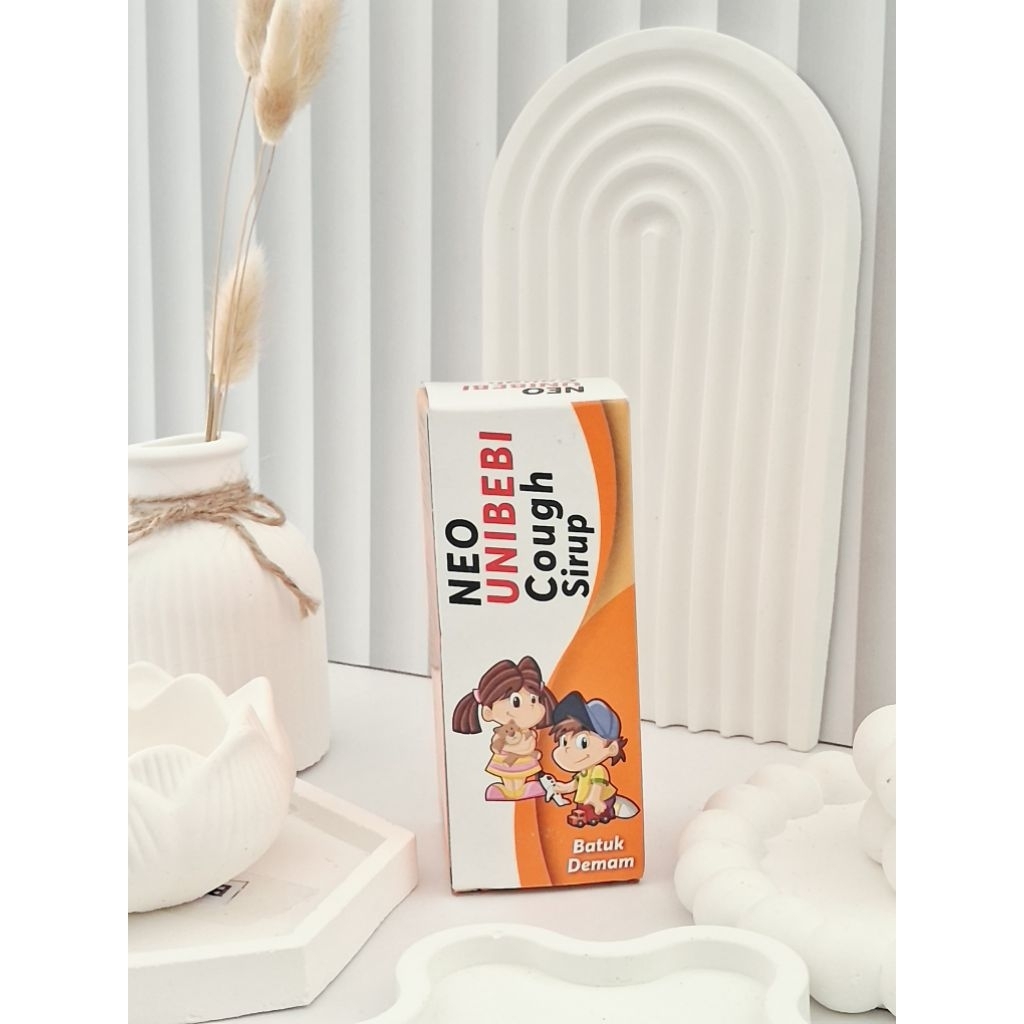 Neo Unibebi Cough Sirup untuk meredakan batuk yang disertai demam untuk anak kecil