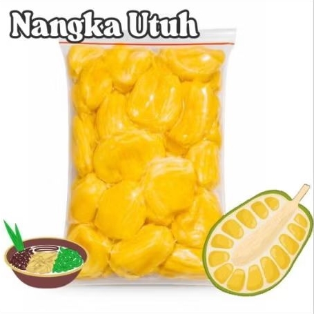 Nangka Madu  Non Biji Frozen/Nangka Madu  Beku Kupas 1kg Grade A