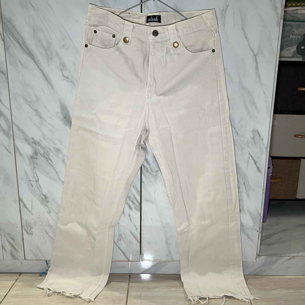 E.Look Jeans Cream