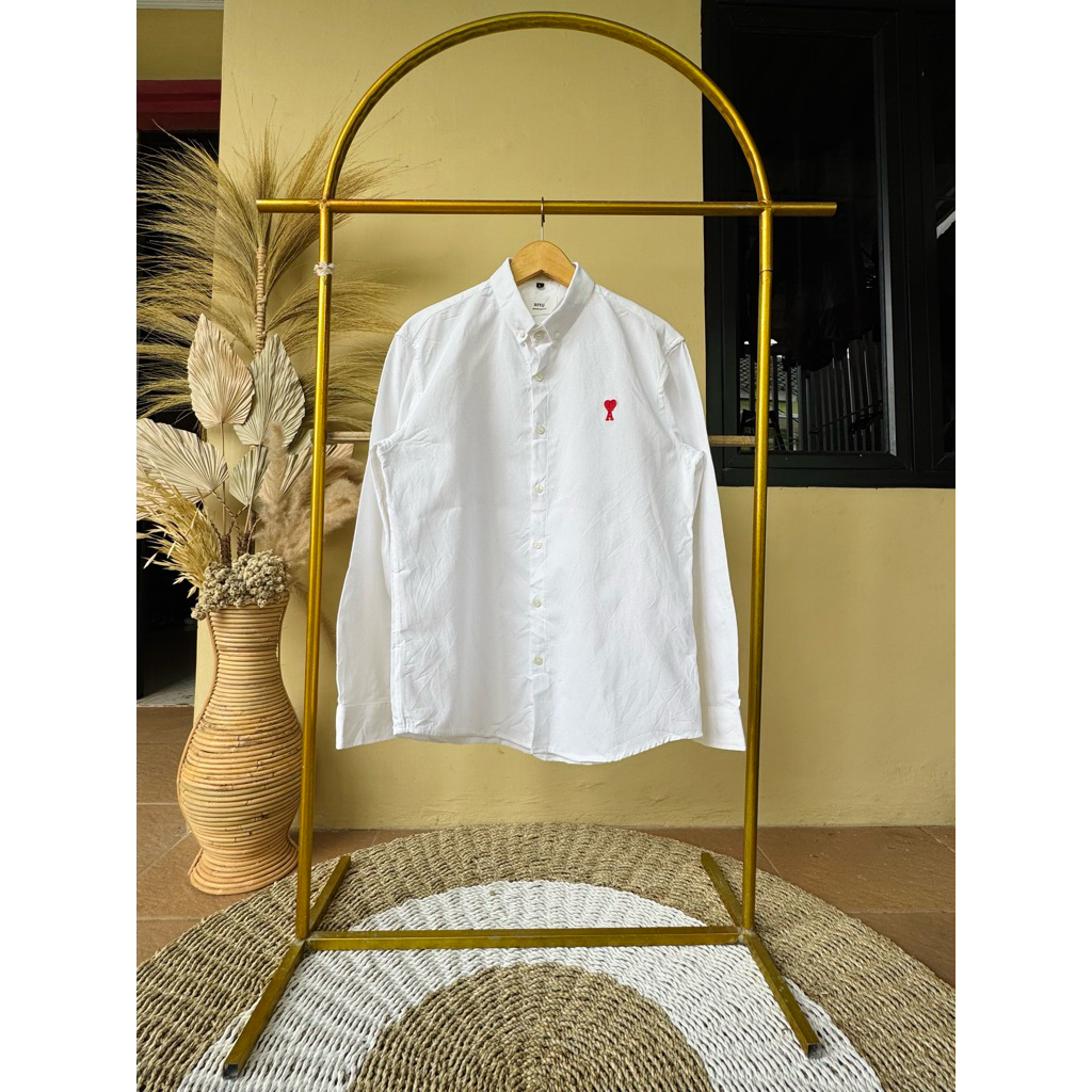 Kemeja oxford AMI alexandre mattiussi M original