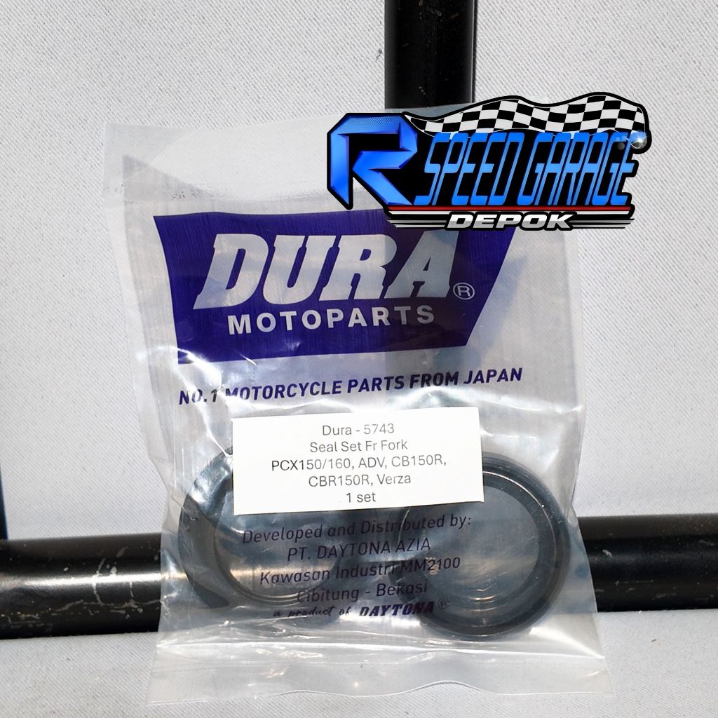 SEAL SHOCK DEPAN DURA DAYTONA 5743 ADV PCX 150 160 CBR 150 CB 150 SUPRA GTR 150 VERZA 150