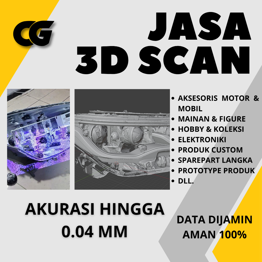 PRECISION 3D SCANNING SERVICE