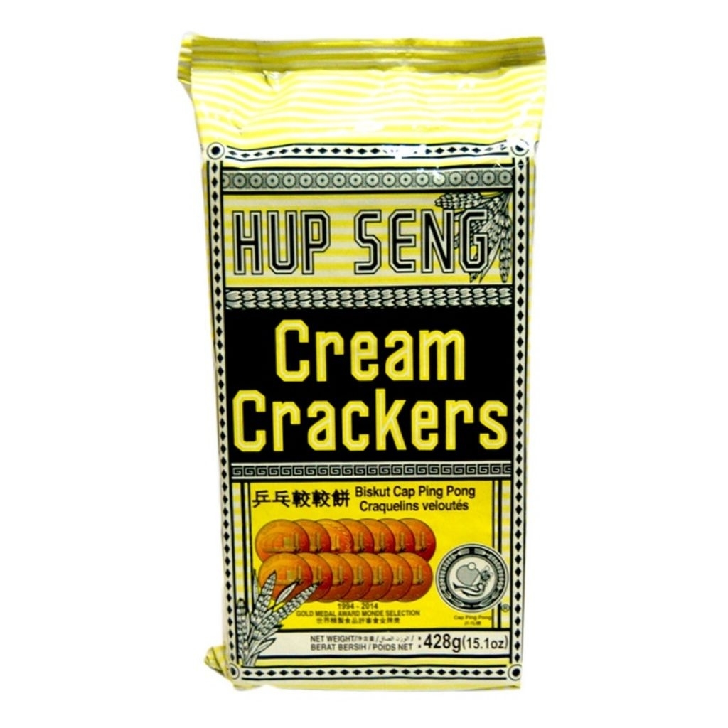 Hup Seng Cream Crackers 428g Malaysia Asin