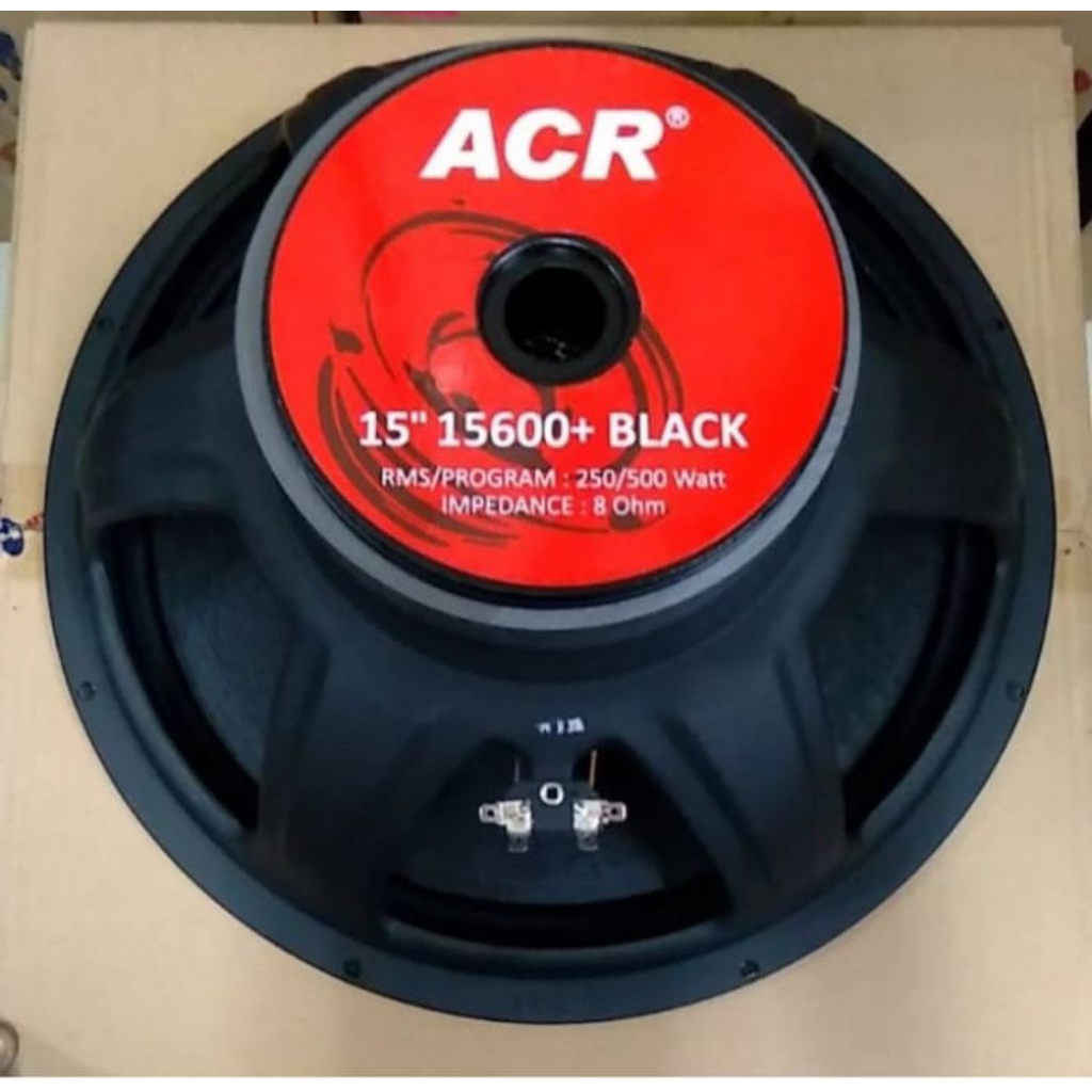 Speaker ACR 15 inch 15600+black series ACR 15" 15600+black ACR 15600 Plus black