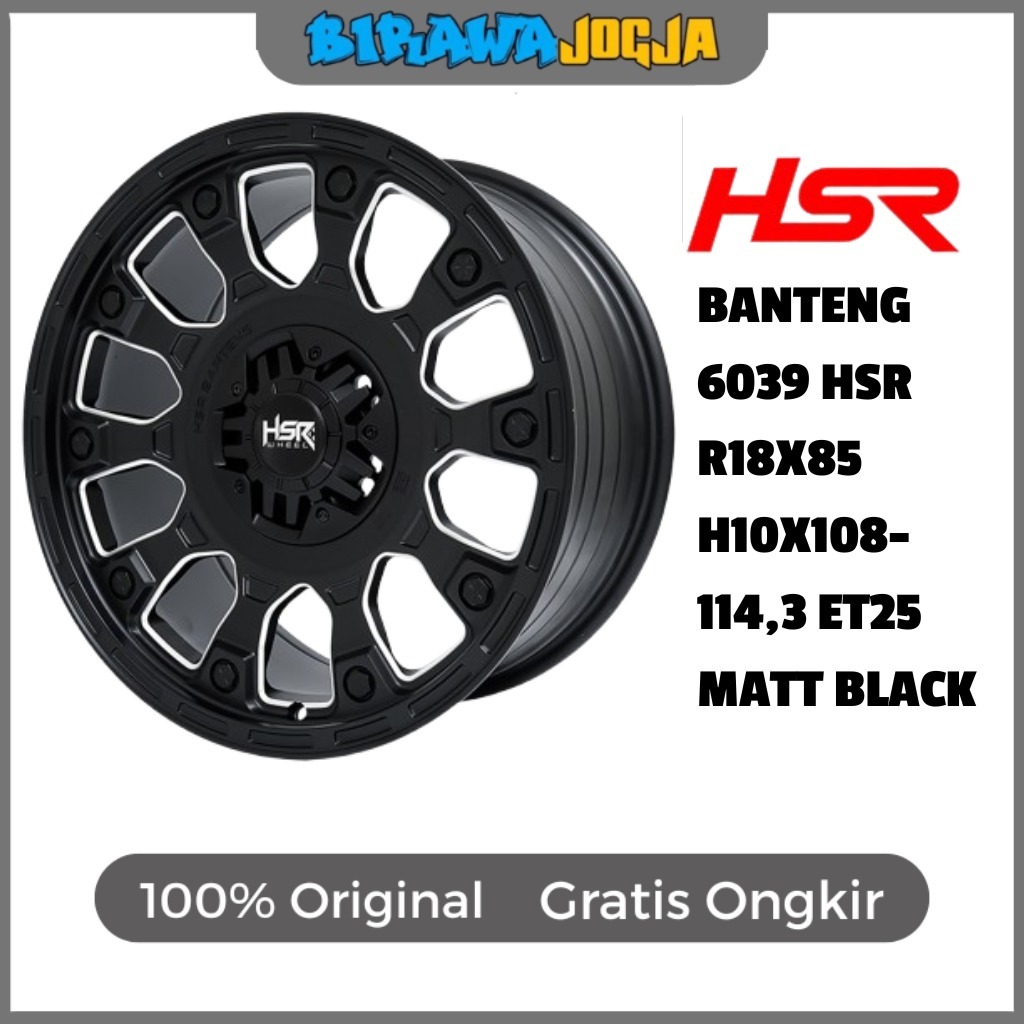 velek racing jacoo j5 ford focus chery omoda e5 velg hsr banteng baut 10 108-114 ring 18 warna hitam