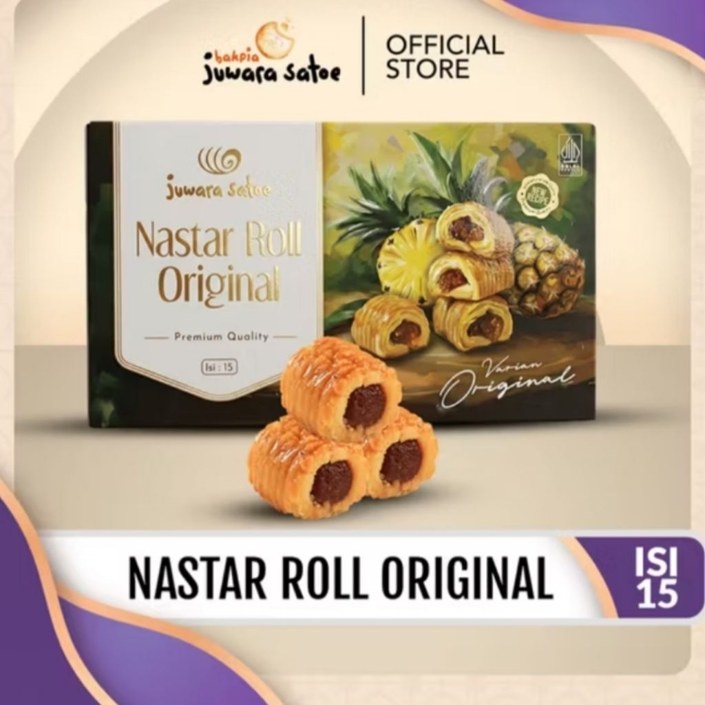 Nastar Roll Juwara Satoe isi 15