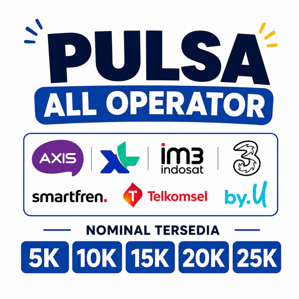 Isi pulsa All operator