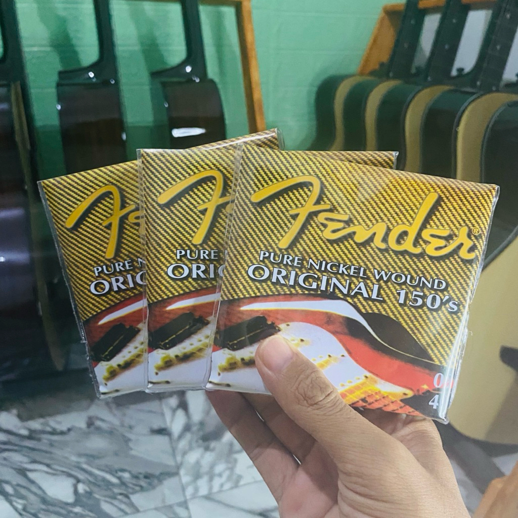 SENAR GITAR ELEKTRIK MEREK FENDER 1 SET - BISA COD