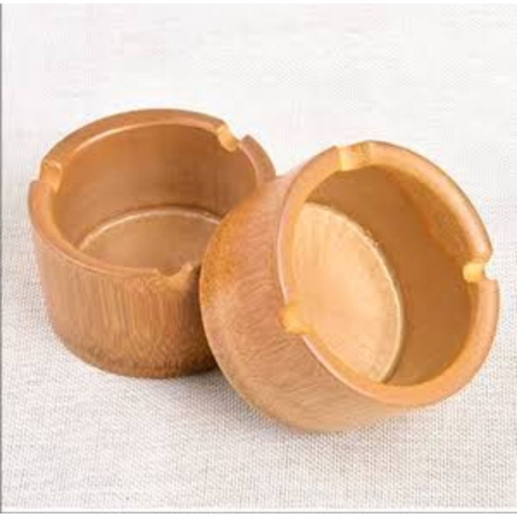asbak tradisional bahan bambu petung asli