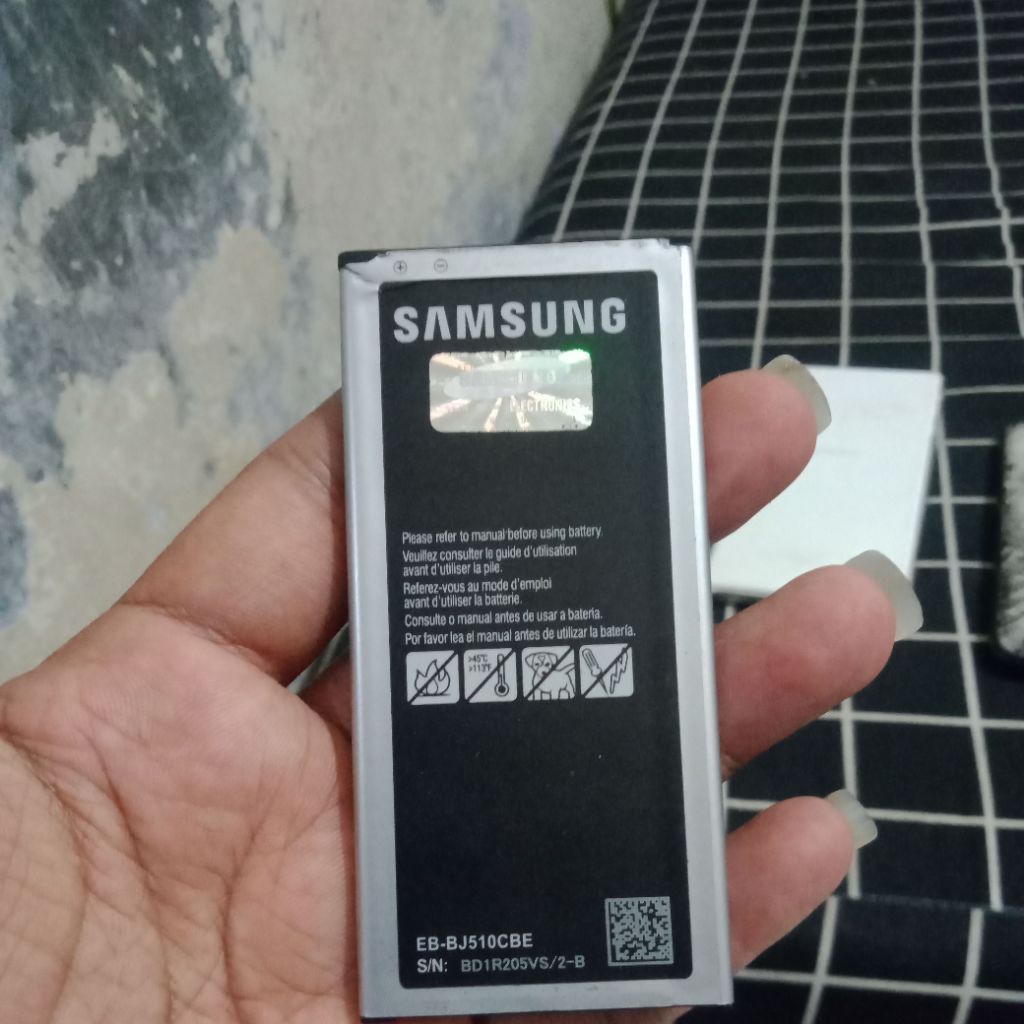 baterai Samsung J510fn normal garansi