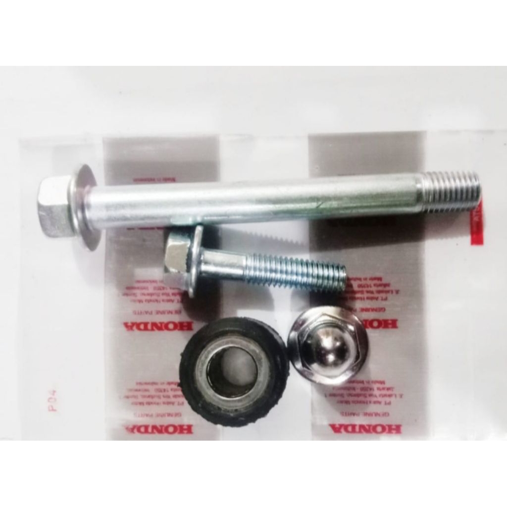 baut shock belakang beat fi set atas bawah plus karet mur isi 4