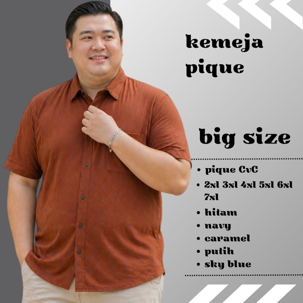 Kemeja Polo Pria Jumbo Dewasa Termurah Big Size xxxlxxxxxlxxxxxxxlxxxxxxxxl Hitam Polos