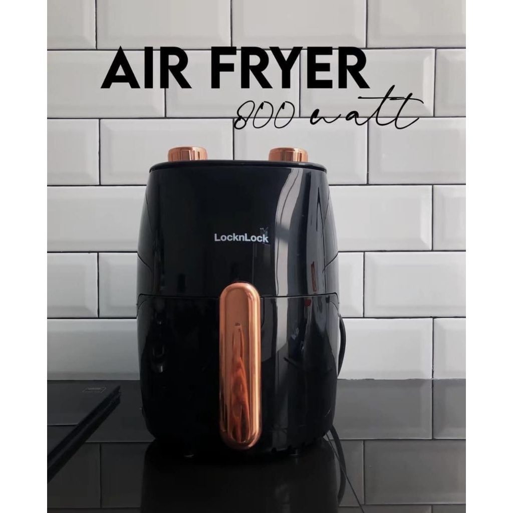 LocknLock EJF129BLK Air Fryer Black