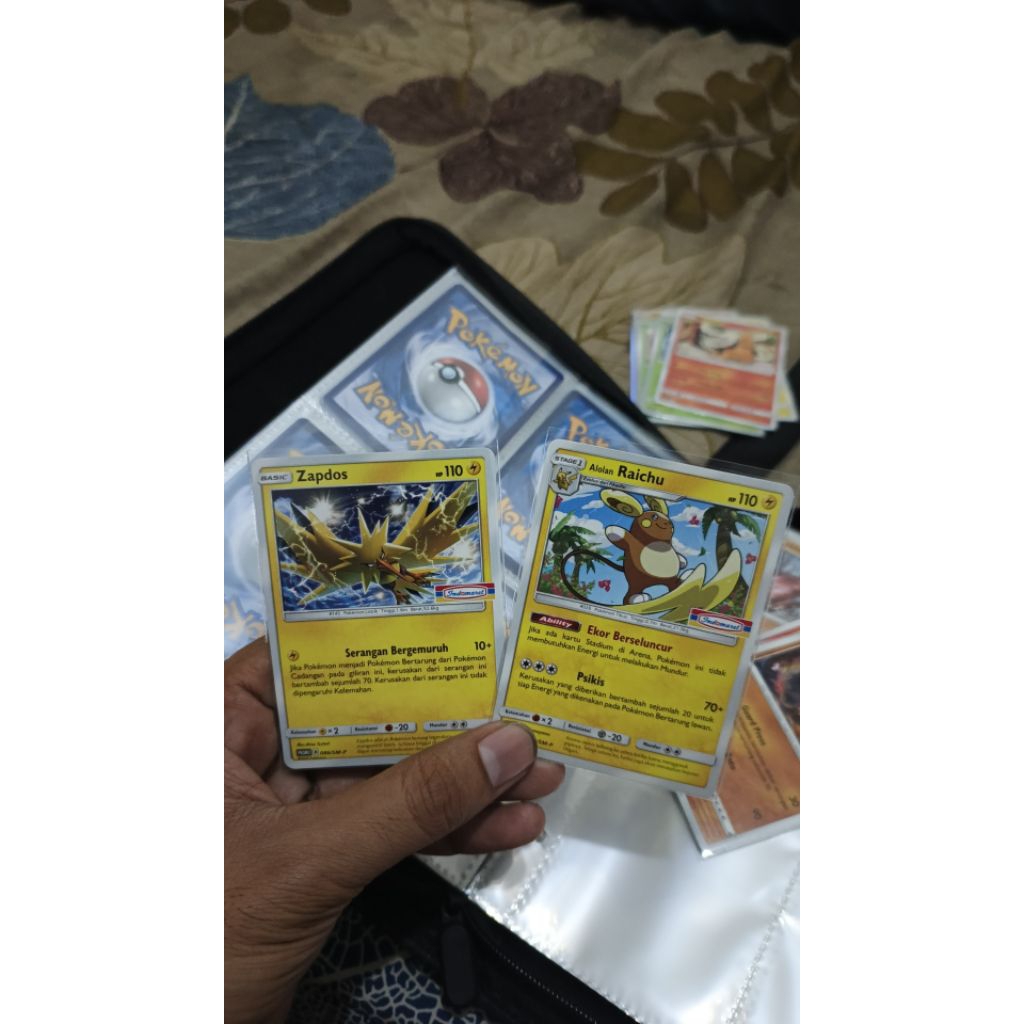 ZAPDOS RAICHU X INDOMARET
