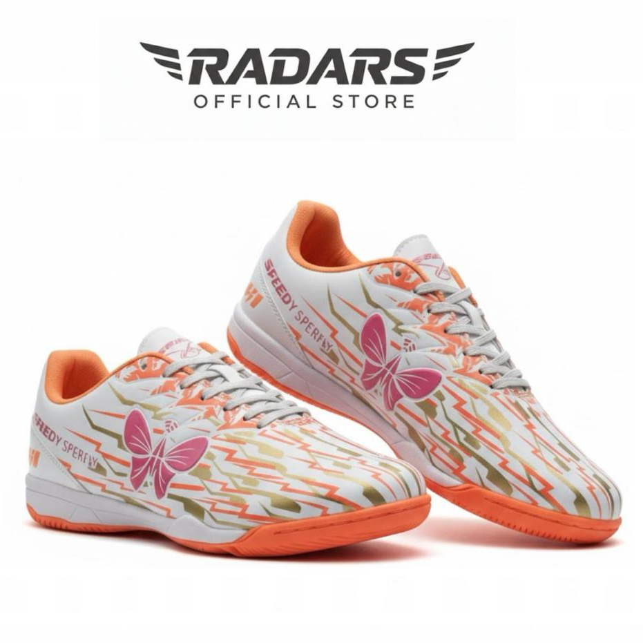 RADARS - Sepatu Futsal Pria Brand Lokal Radars Speedy Trendi Sepatu Olahraga Futsal Radars
