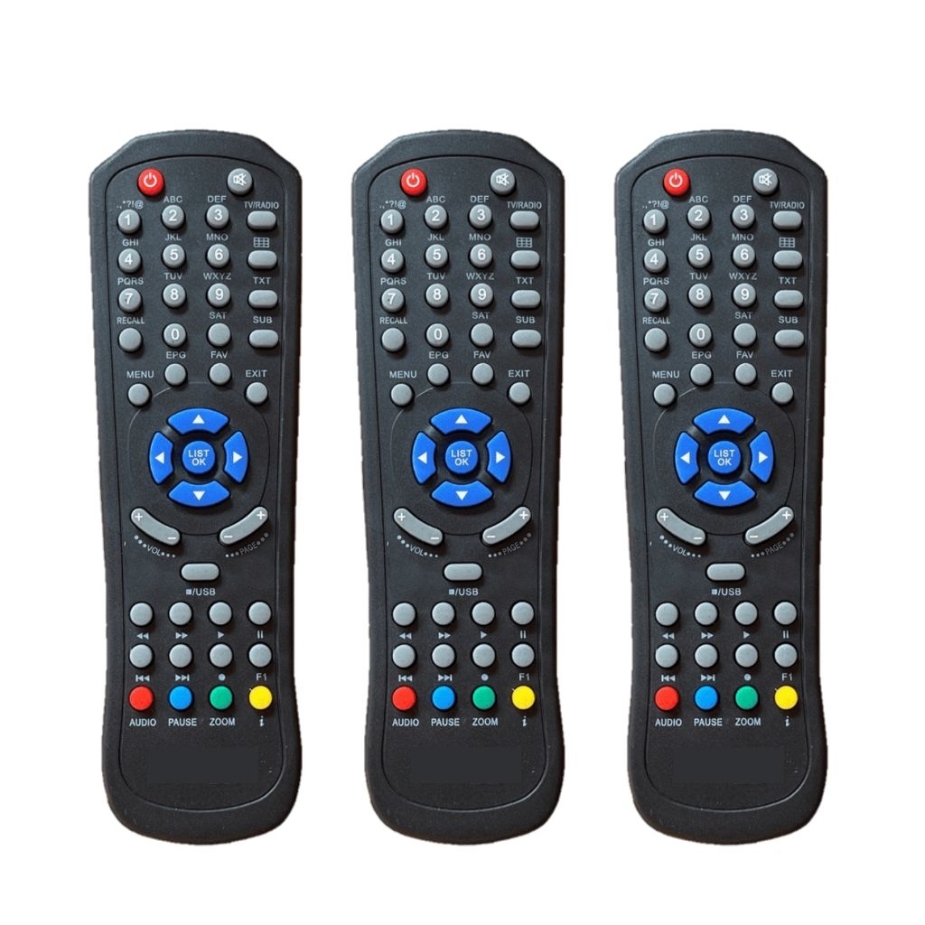Remote Nex Parabola Kuning, Merah, Biru, Hitam, Putih, Matrix Garuda, Burger S2 Hijau G2