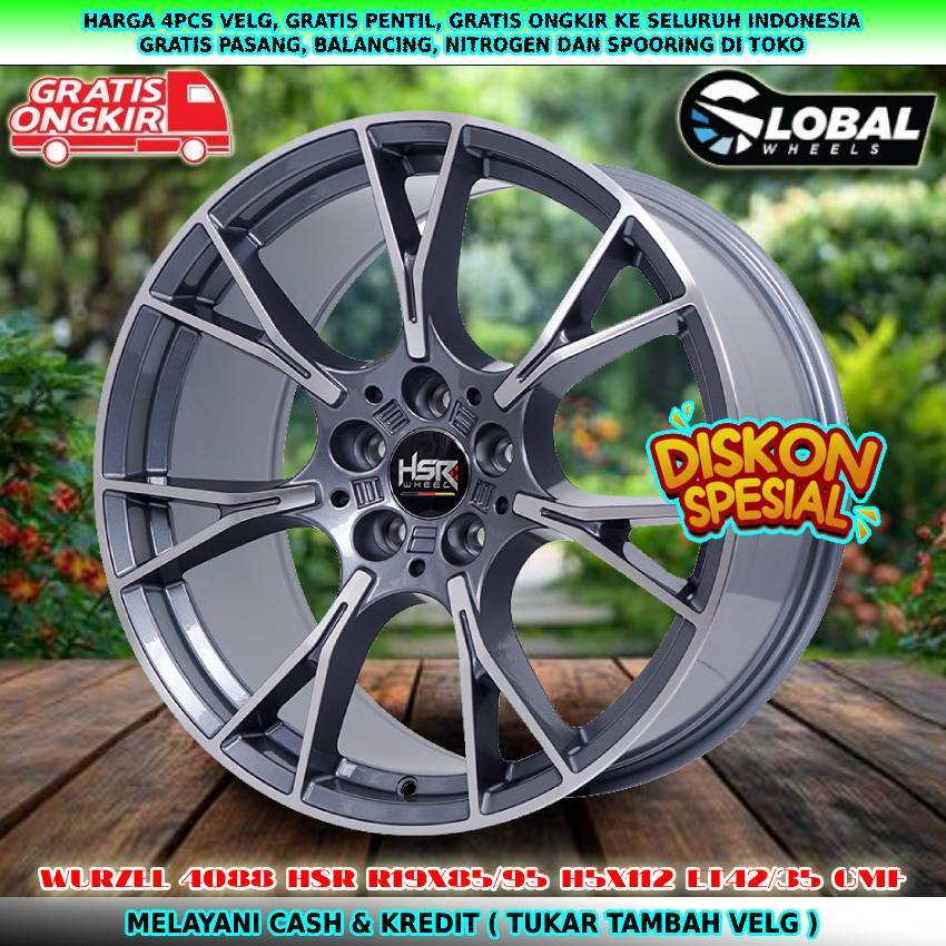 Velg R19 velg mobil Clubman| Cooper New| GLory 580| Chairman| Audi| dll velg hsr R19