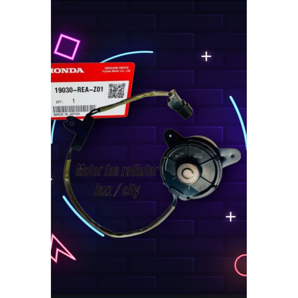 Motor fan radiator jazz old mitsuba asli 19030-REA-Z01