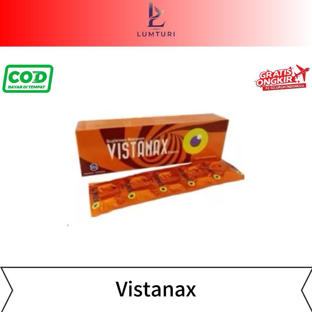 Vistanax Box Isi 30 Tablet Vitamin Suplemen
