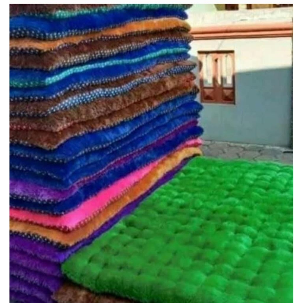 Kasur Bulu Gender Tebal / Kasur Bulu Gender Rasfur Jumbo