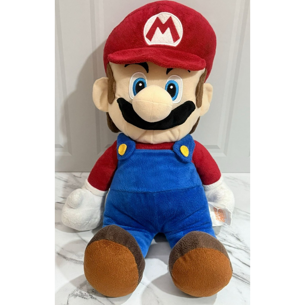 Boneka Plushie Mario from Super Mario Sz Large Super Mario Taito