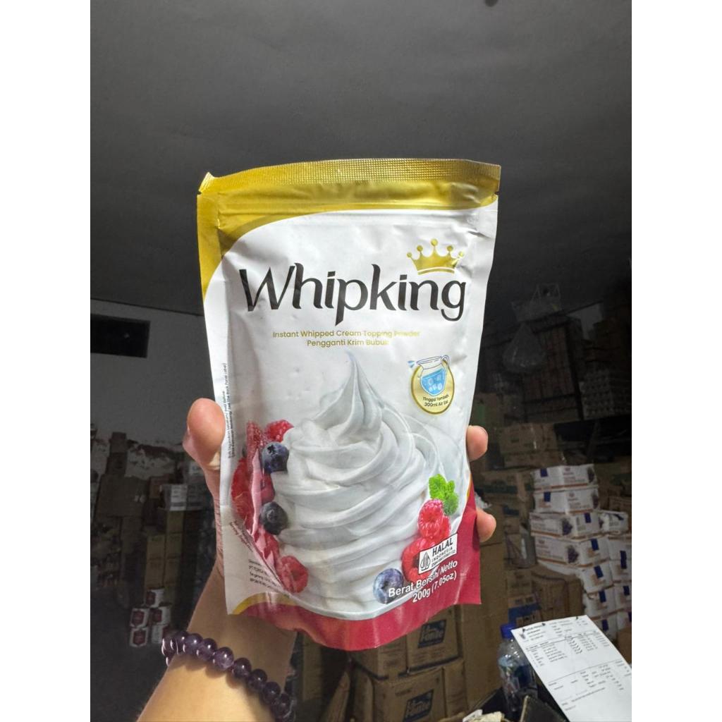 Whipping Cream Powder Whipking / Whipping Cream Bubuk Whipking - 200 Gram
