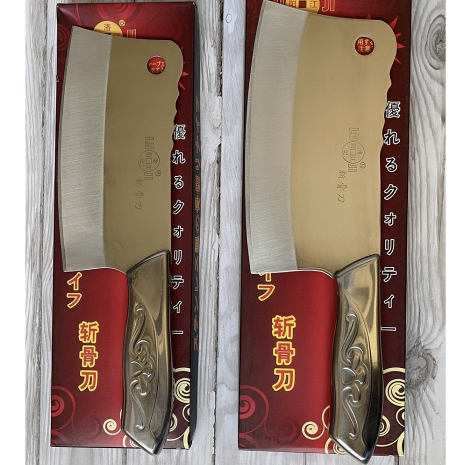 PISAU GOLOK Daging Stainless Steel Tajam Anti Karat Serbaguna Tebal Anti Karat