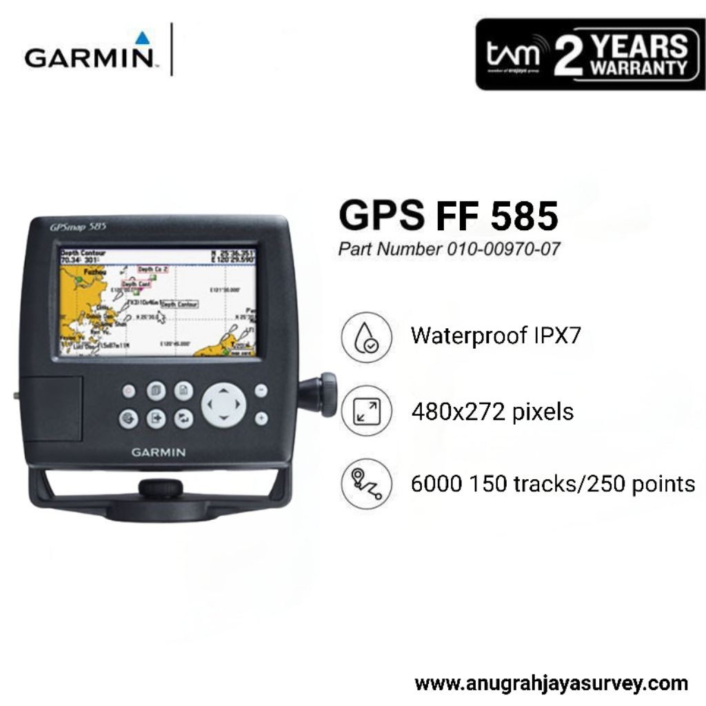 Gps Garmin Fishfinder 585 Bekas