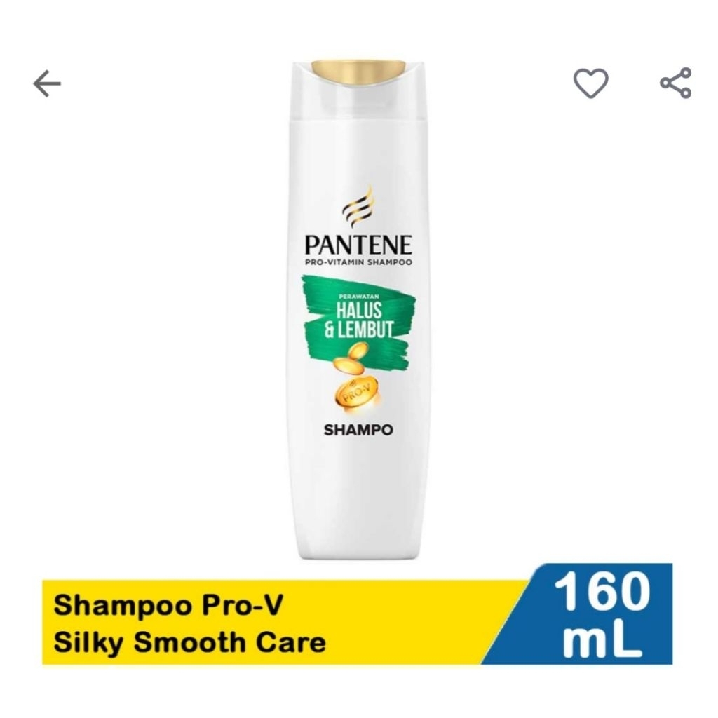 PANTENE SHAMPO 160 ML
