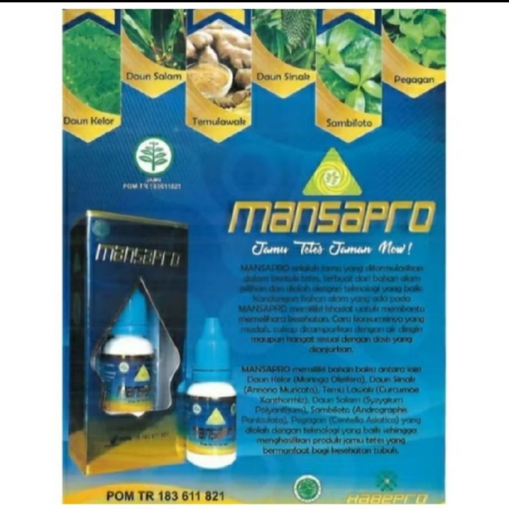 MANSAPRO JAMU TETES HERBAL