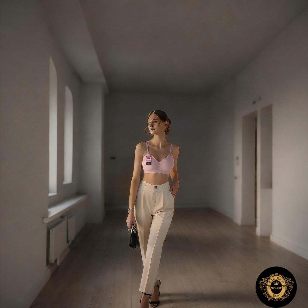 Bra Tanpa kawat dan busa ukuran  34-40 || Bh perempuan