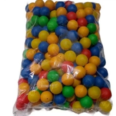 50 PCS BOLA PINGPONG PLASTIK