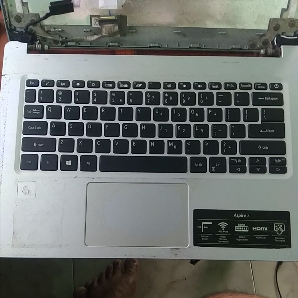 dijual keyboard only ori copotan Acer aspire 3 14 35