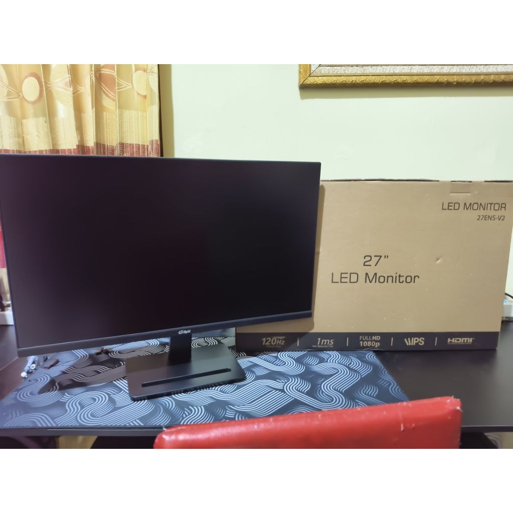 Monitor 27in 120Hz Enlight Baru