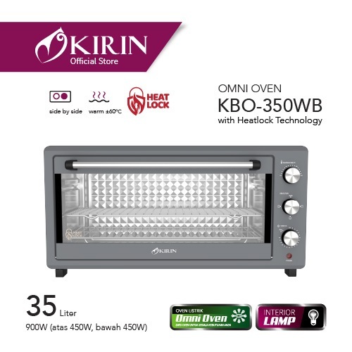 Kirin KBO-350WB Oven Listrik 35 Liter - Beauty Oven