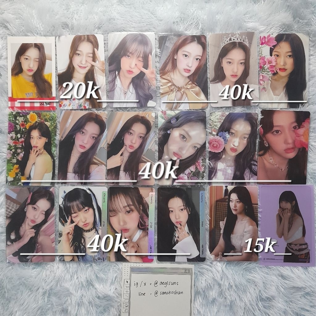 CHOERRY LOONA ARTMS PHOTOCARD POB FLIP THAT XX KTOWN WITHDRAMA APPLEMUSIC MMT