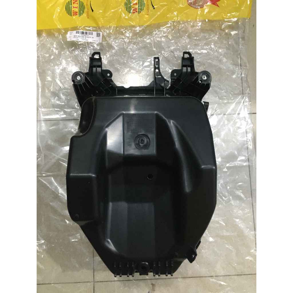 BOX BAGASI TEMPAT HELM Scoopy K2F PRESTIGE 2020 2021 2022 2023 MERK WIN