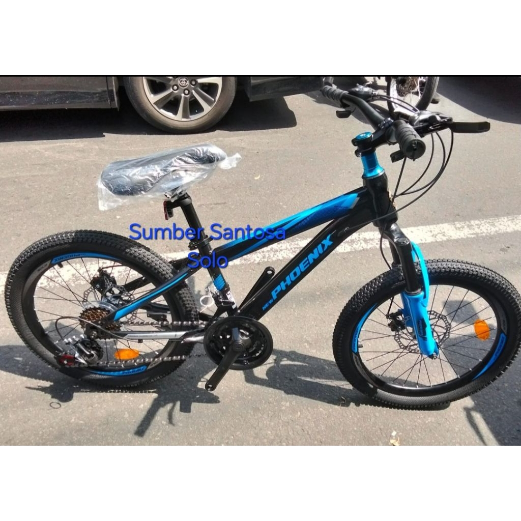 SEPEDA ANAK MTB PHOENIX 20 INCH CAKRAM 7SP NEW PROMO