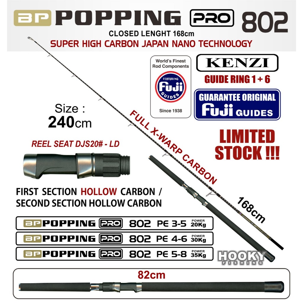 JORAN KENZI POPPING PRO 802 | 240 CM