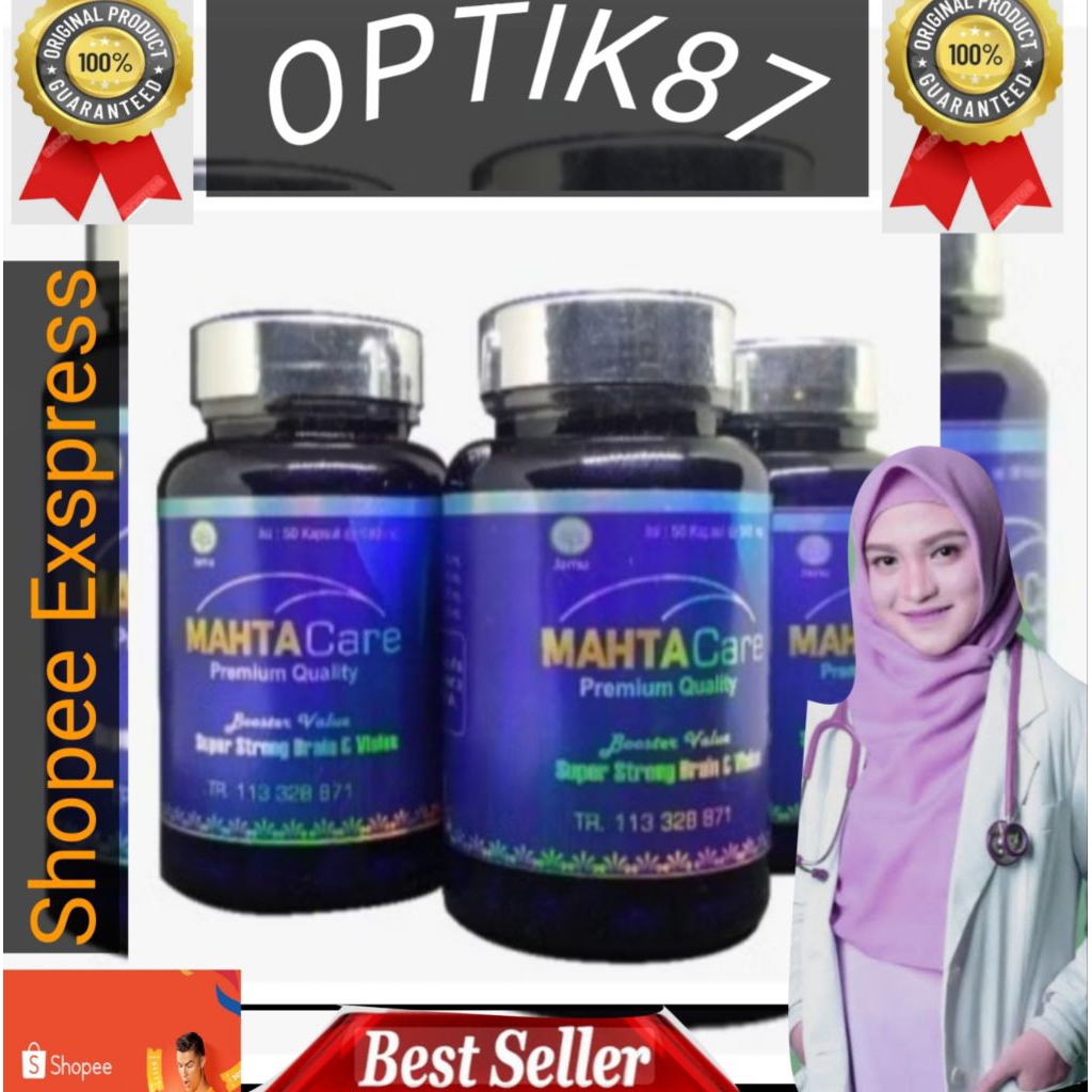 ORIGINAL MAHTA CARE - Suplemen / Obat Kapsul Mata ORIGINAL