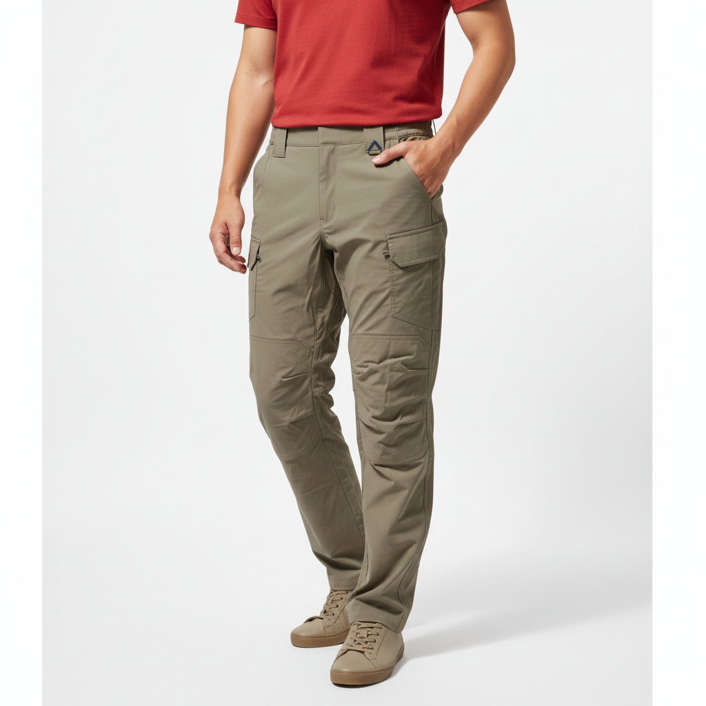 Kappa Celana Panjang Cargo Pria KR4LP235 - Dark Khaki