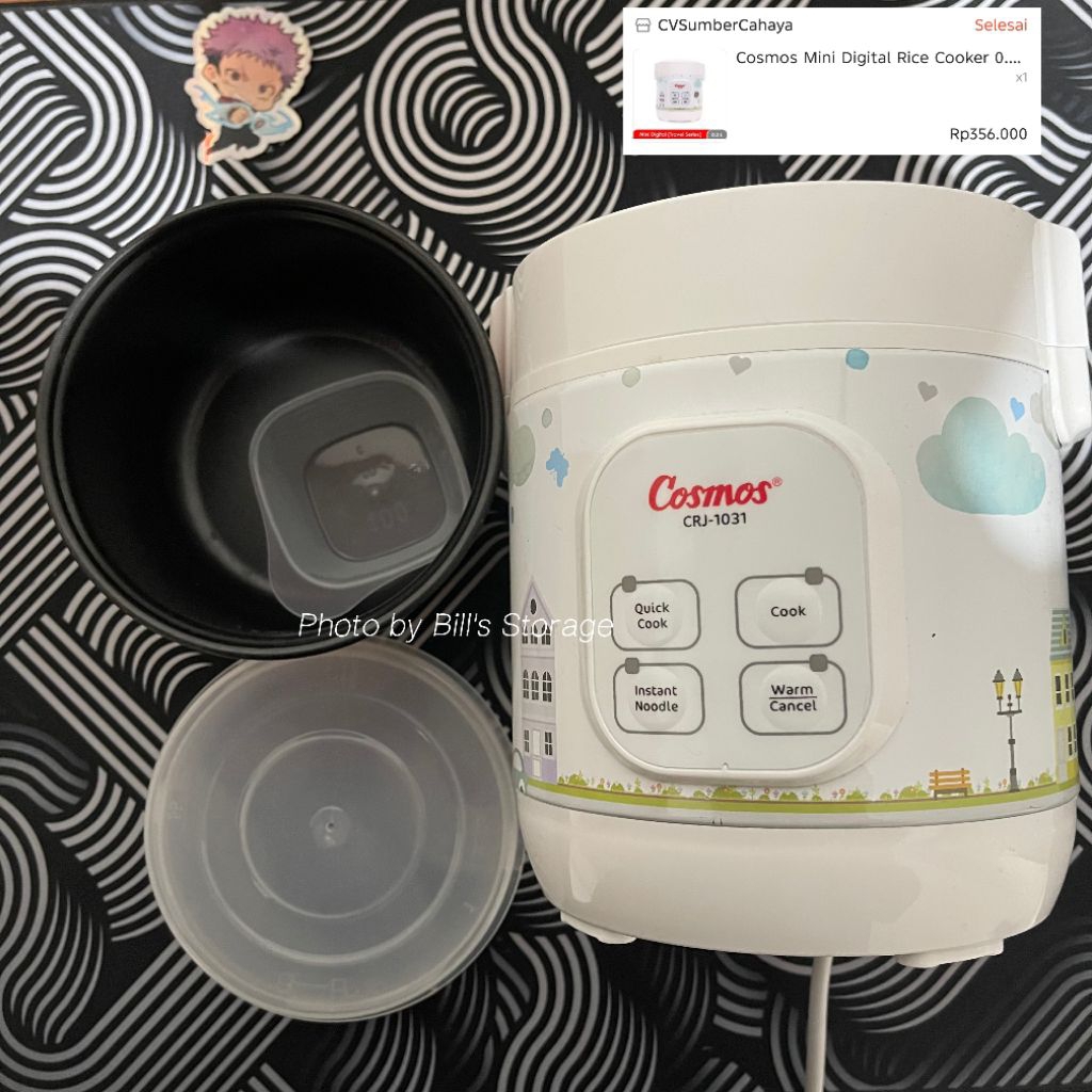 (PRELOVED) Cosmos Mini Rice Cooker 0,3 liter