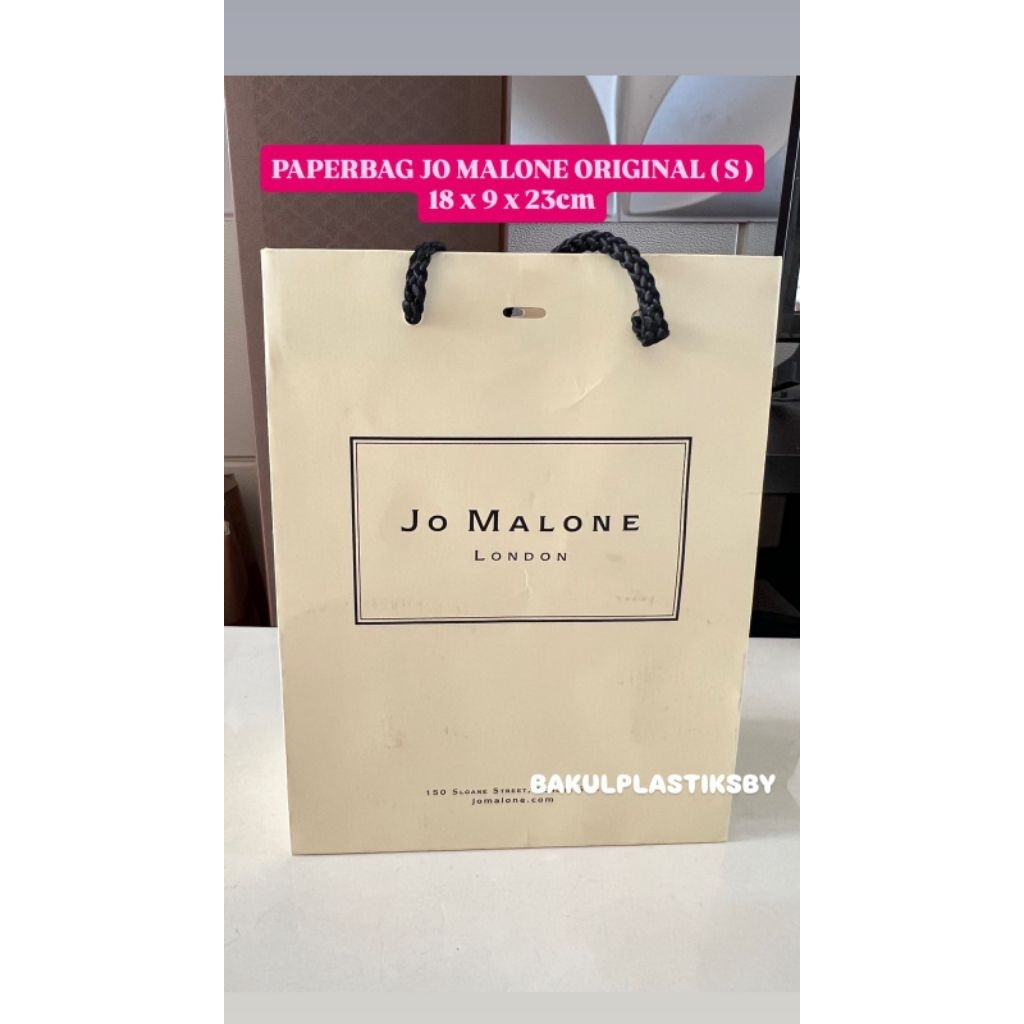 PAPER BAG JO MALONE ORIGINAL STORE / PAPERBAG JO MALONE SMALL.