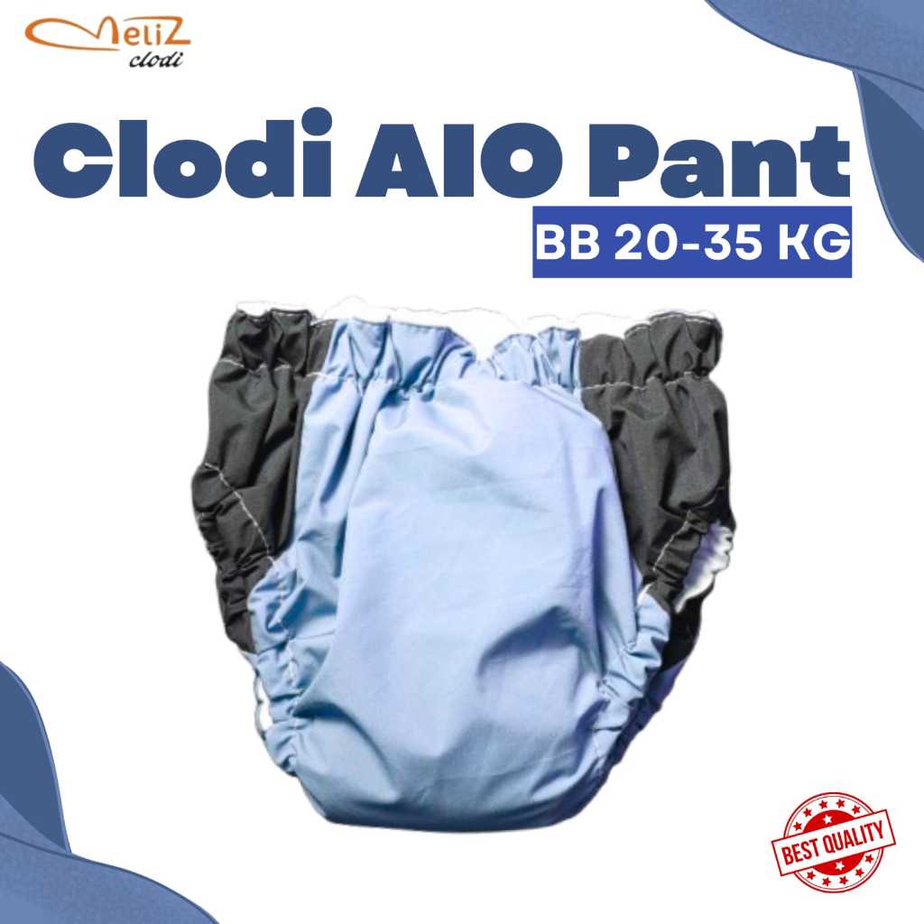 Cloudy Dewasa size S BB 20-35 Kg || Popok Kain Cuci Ulang Anak,Dewasa,Lansia/Popok Kain Sehat/Popok 