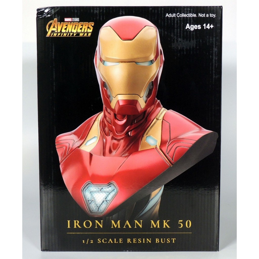 Diamond Select Toys Iron Man MK50 Legends 1/2 Scale Bust