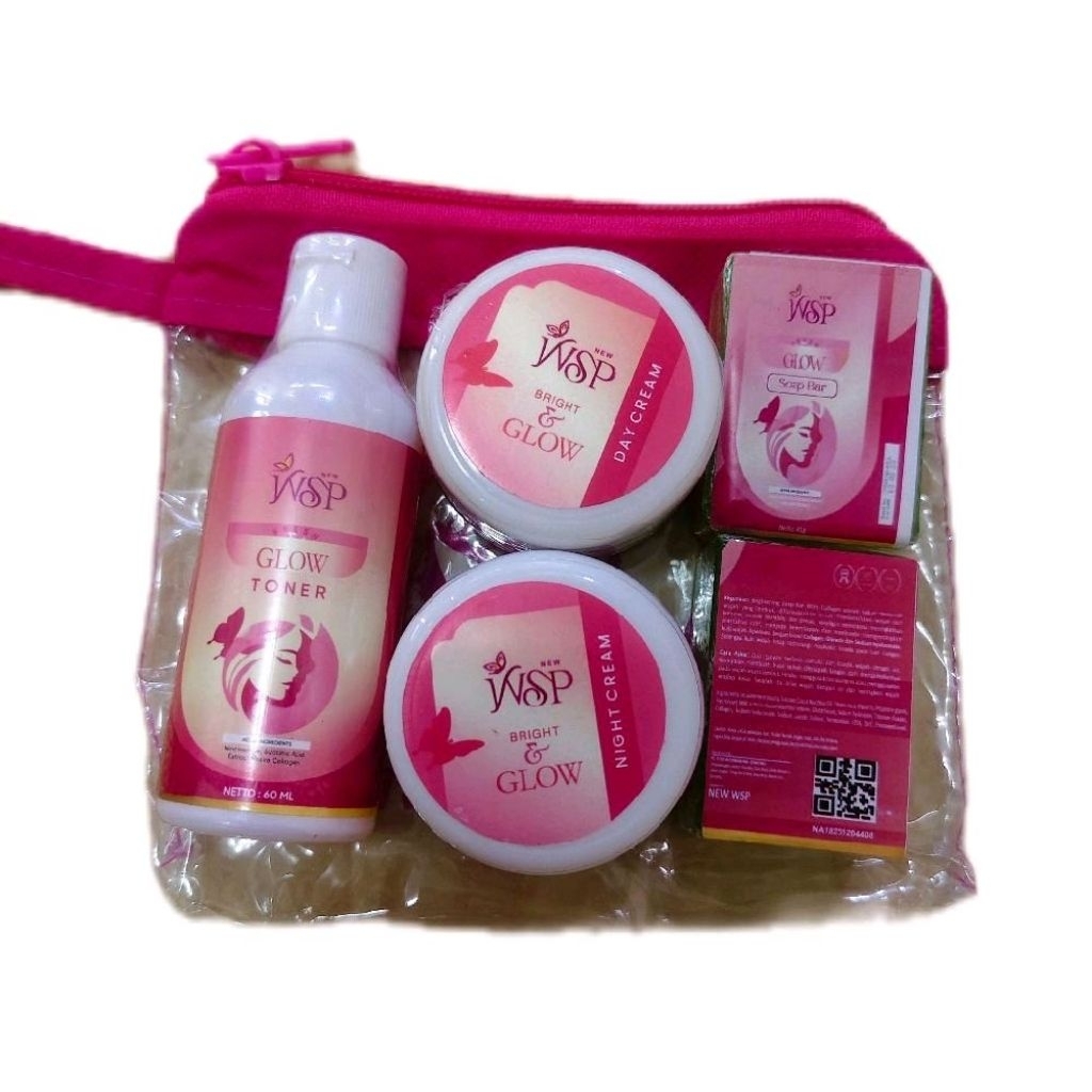 WSP GLOW - Paket wsp glow sabun batang original bpom