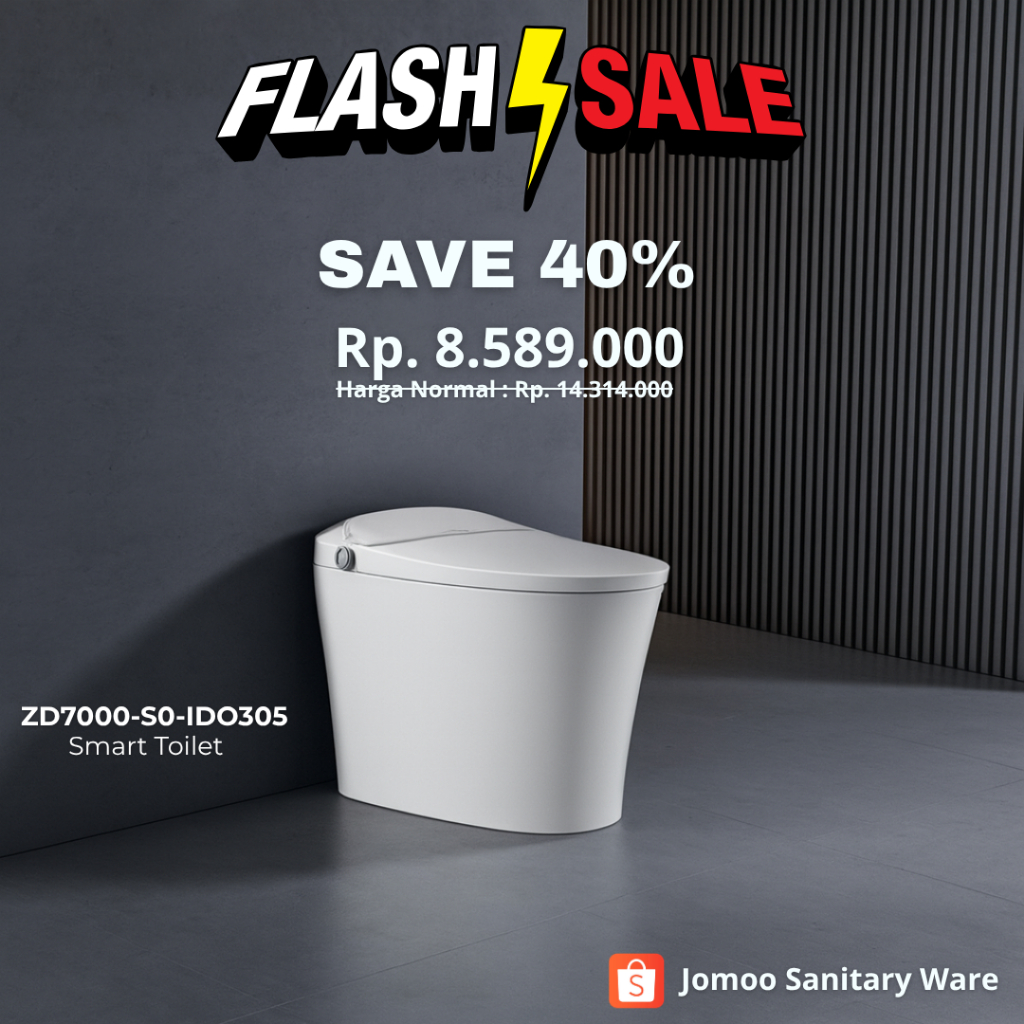 JOMOO Smart Toilet / Kloset Duduk Automatic ZD7000-S0-IDO305