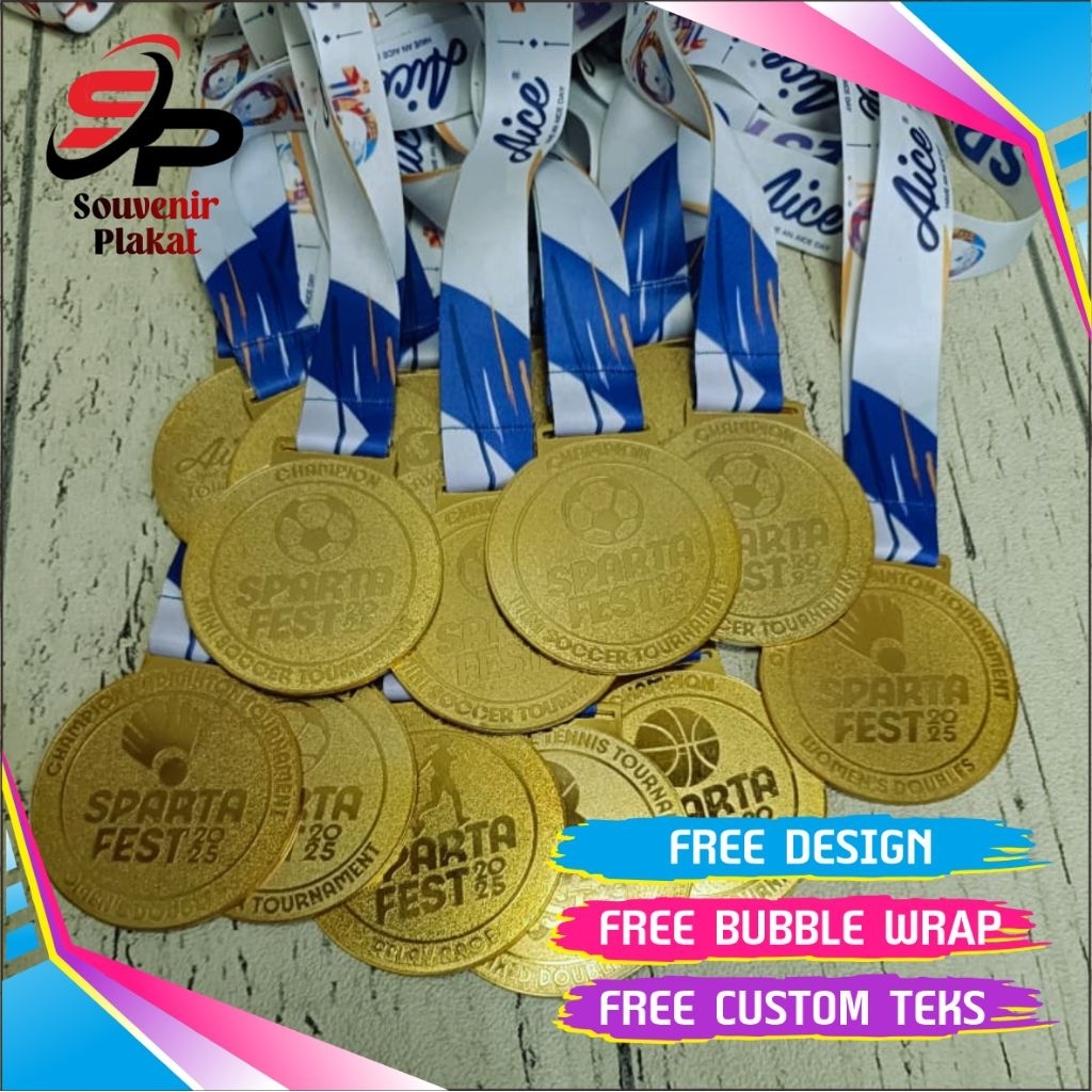 Terlaris.. Mendali Custom| Mendali Emas| Mendali Wisuda| Mendali Penghargaan| Mendali Event